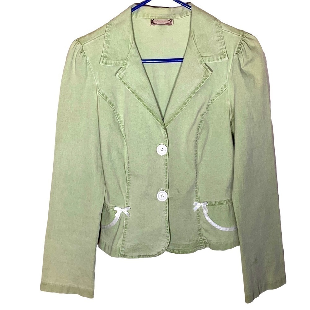 LunaChix Vintage peplum cropped jacket
